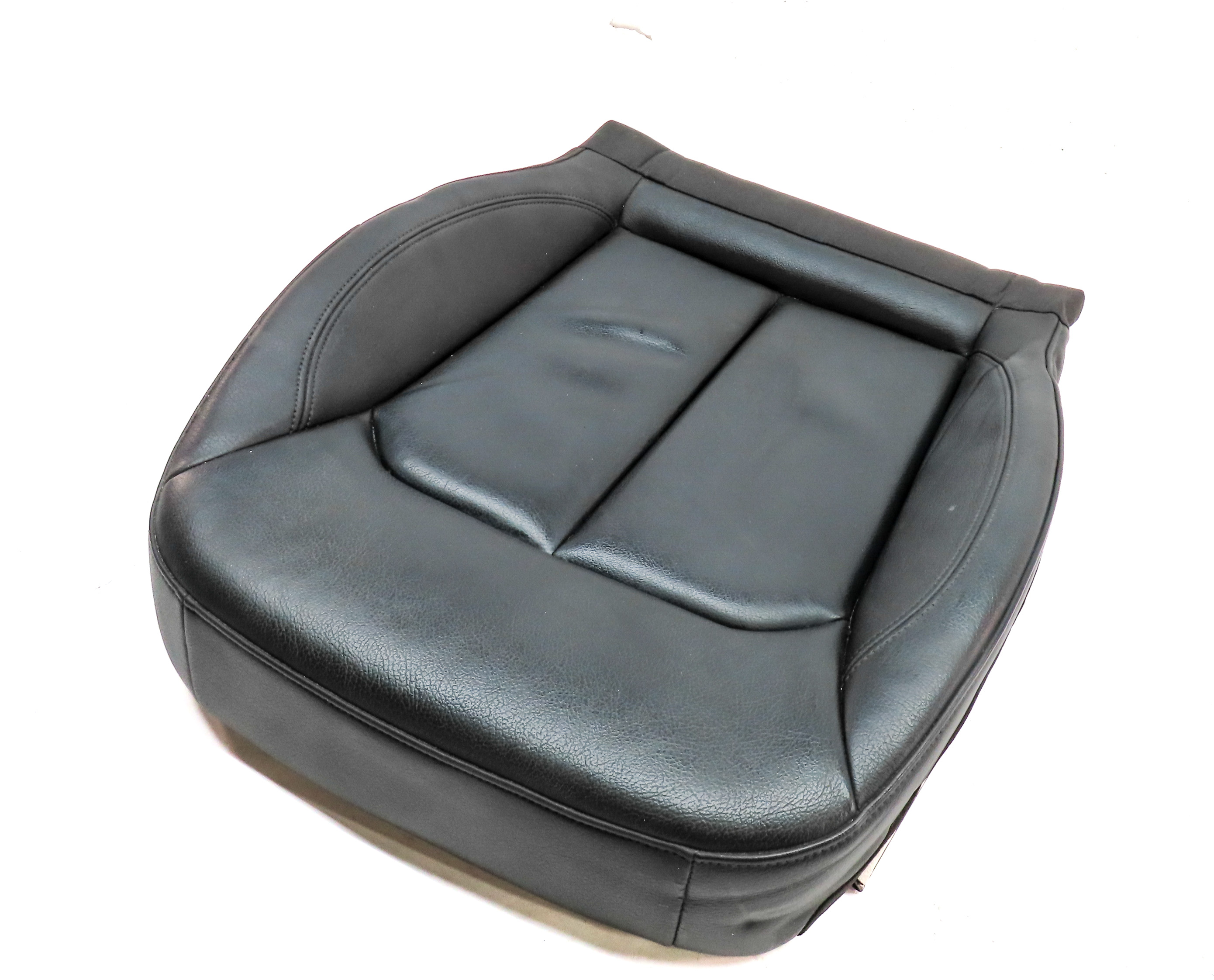 2016 AUDI A3 (8V) FRONT LEFT DRIVER LOWER STANDARD SEAT CUSHION (Black) — exact item pictured